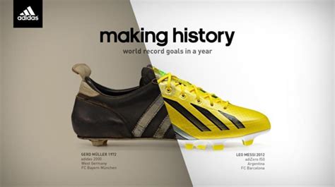 history of adidas football.